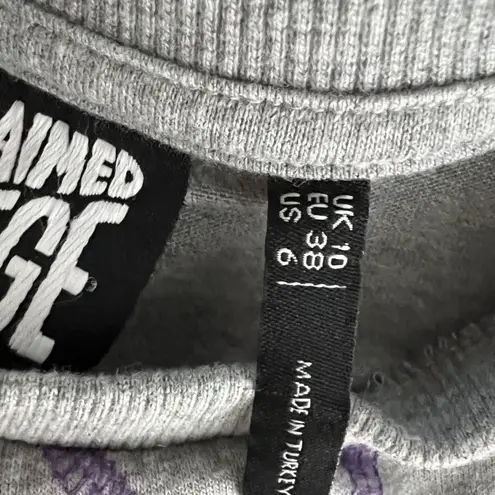 Portland University Shirt Womens 6 Gray Purple Reclaimed Vintage Basketball