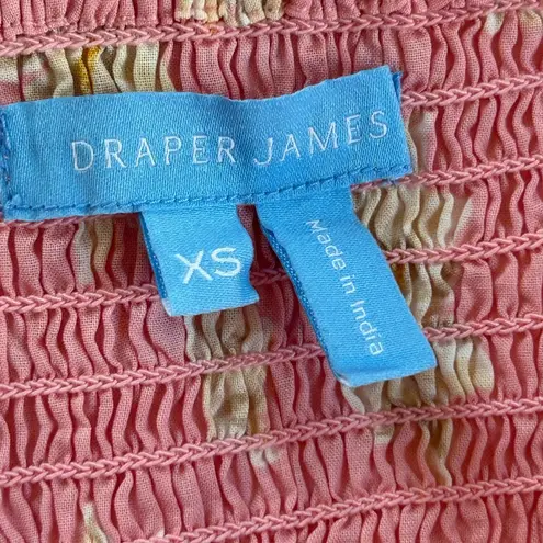 Draper James light pink floral cottagecore softgirl mini 100%cotton Ciara dress