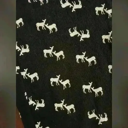 Victoria's Secret Victoria’s Secret Women’s Thermal Joggers Pants Black/White Deer Size XS