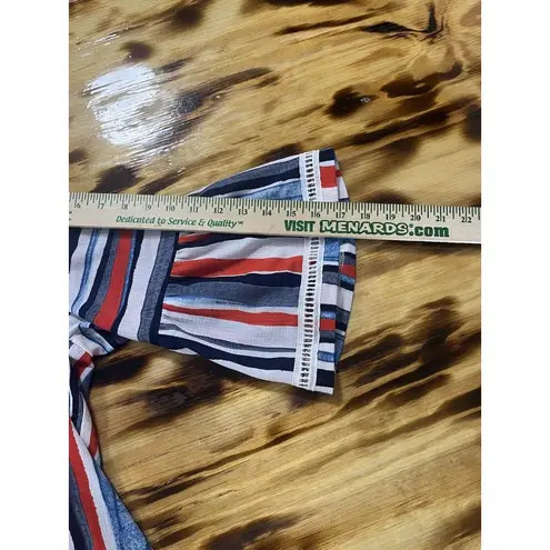 Zoe Tunic Top SIze XXL Colorful Lightweight Summer Bell Sleeves Preppy Travel