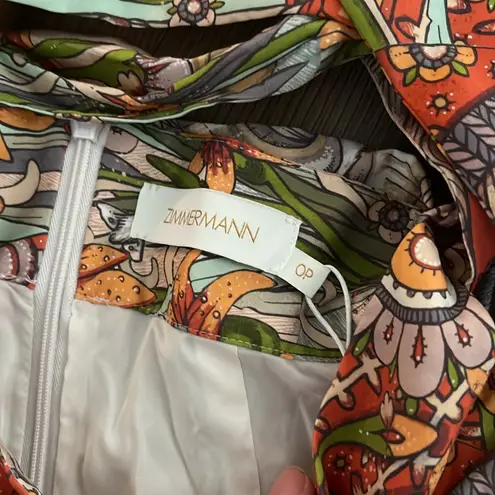 Zimmermann NWT KALEIDOSCOPE WRAP TIE SKIRT