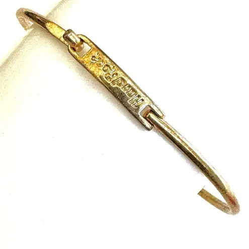 Hard Rock Cafe rhinestone heart bangle bracelet