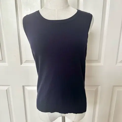 August Silk blue sweater vest