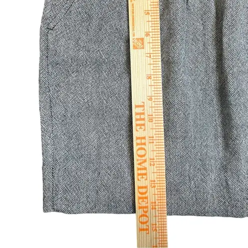 Old Navy Y2K  Corpcore Gray Tweed Mini Skirt Size 2