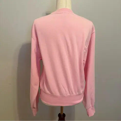Sassy Shortcake Boutique Brand Crewneck Bow Sweatshirt Pink