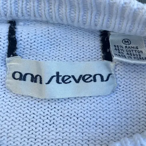 Vintage 70s 80s celestial knit sweater half sleeve, eclectic art teacher space White Size M