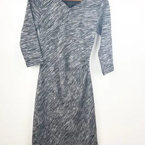 Eshakti [] RUCHED SPACE DYED KNIT SHEATH DRESS B046