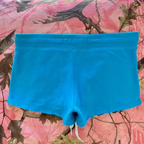 Aeropostale y2k 2000s vintage  blue mini beach lounge shorts