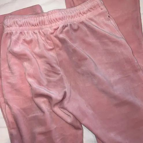 Matching velvet set Pink Size XS