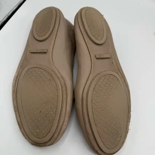 Tory Burch $225‎  Taupe Travel ballet flats size 9 thumbnail 3