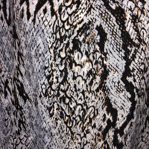 Tyche Black and Gray Sleeveless Halter Blouse size Med