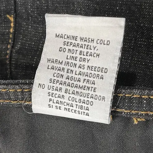 Mossimo Denim Juniors SZ 1 Mini Jean Skirt Zip