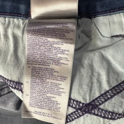 NYDJ SZ 20W Alina Legging Jeans Hi-Rise Pockets Medium Wash Stretch Zip-Fly Blue