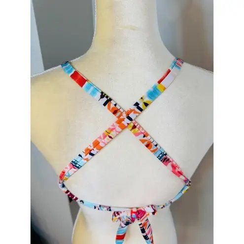 La Blanca Desert Dream Triangle Bikini Top, Luxurious Beach Top, Size 12, NWT