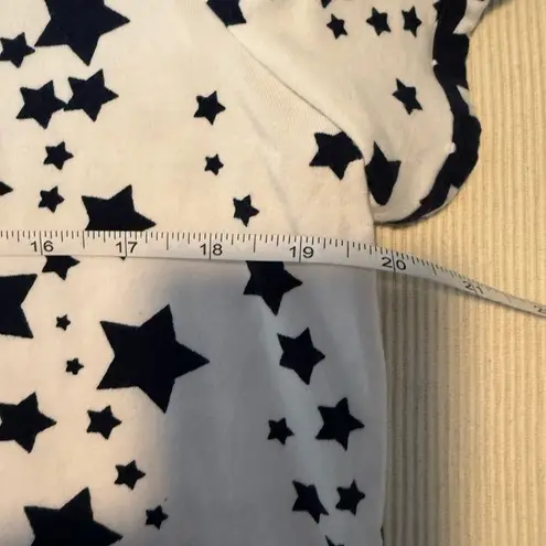 Allison Daley Red and Blue Boxy Short Sleeve Tee