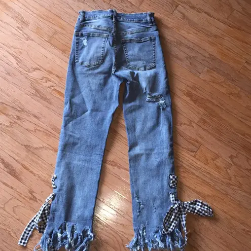 Ro & De mid rise jeans. size 25
