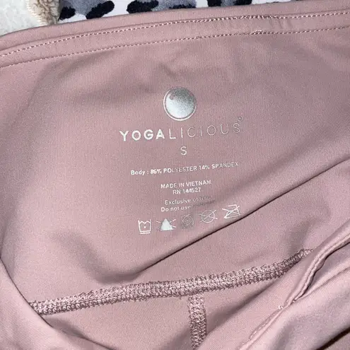 Yogalicious Pale Pink Full Length Leggings