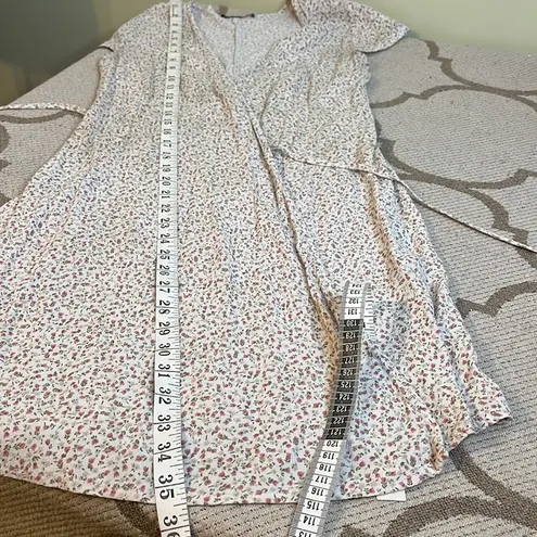 Brandy Melville  white floral ditsy ROBBIE DRESS