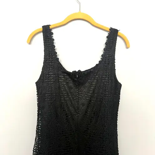 Alex Evenings Vintage Black Bodycon MIDI Dress