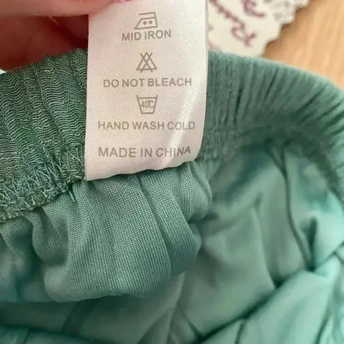 🆕Pretty Angel Linen Blend Aqua Lace