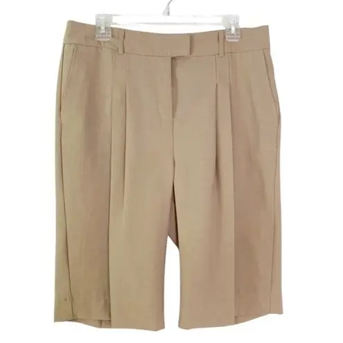 Bermuda BIRGITTE HERSKIND Prince  Shorts Desert Khaki Beige Size 12 NWT