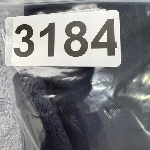 Elie Tahari Womens 1/4 Zip Pullover Womens Large Navy Viscose Blend Sweatshirt