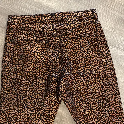 Banana Republic NWT  Mid-Rise Skinny Stretch Leopard Ankle Pant / Jean