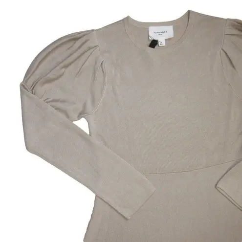 NWT Tuckernuck POMANDER PLACE Brielle in Tan Knit Maxi Sweater Dress S