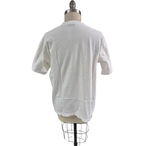 Vtg 90s Y2k Yaga 100% Cotton White Socks The Cat T