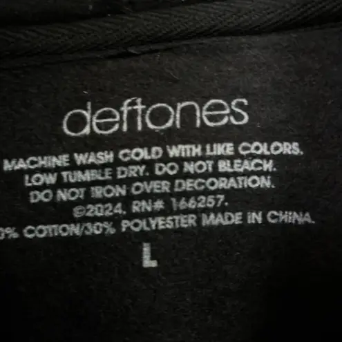 Dia De Los Deftones Nu Metal Band Oversized Hoodie Size Large