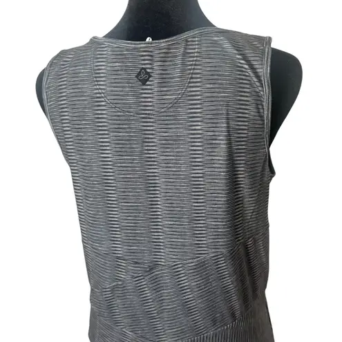 prAna Amelie Dress Womens M Gray Moisture Wicking A Line Skirt Athleisure