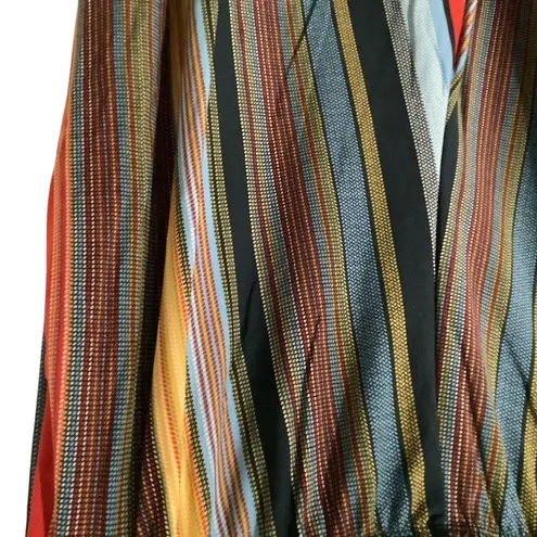 Melissa Paige Colorful Striped Women’s Palazzo Pants BRAND NEW Petite L