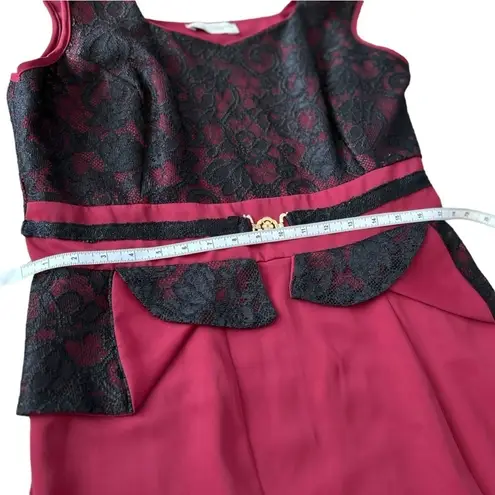 Fatma‎ Turkmen size 48 maroon and black dress Brown