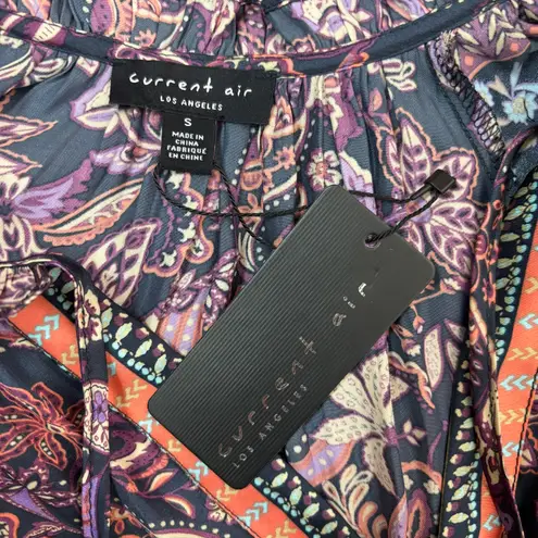 Current Air Alyce Mini Dress Size Small Long Sleeve Boho