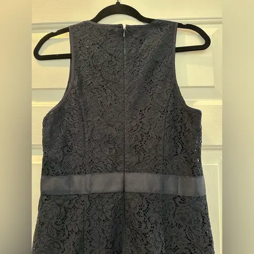 Banana Republic NWT  Factory Navy Blue Lace Dress Size 6