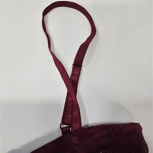 LIONESS  Delilah BRALETTE in Burgundy