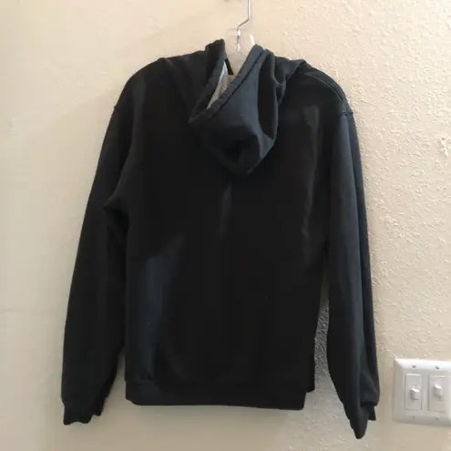 Port Authority Custom One of a kind Harley Davidson black orange baggy fit hoodie sweatshirt long sleeve biker motorcycle