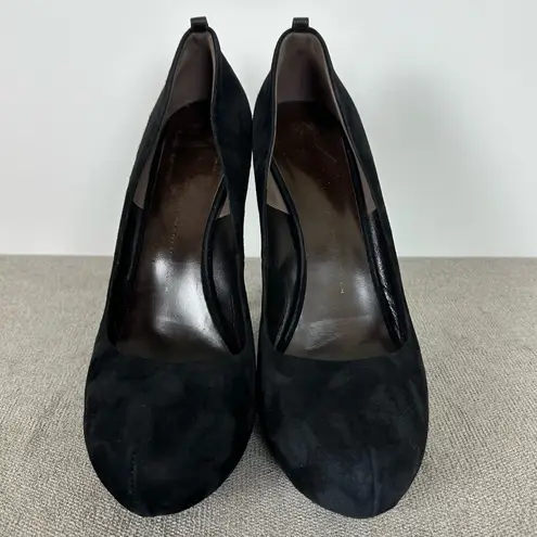 Giuseppe Zanotti Black Suede Heels