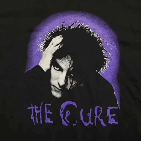 The Cure Robert Smith Gothic Metal Band T-Shirt Size Large