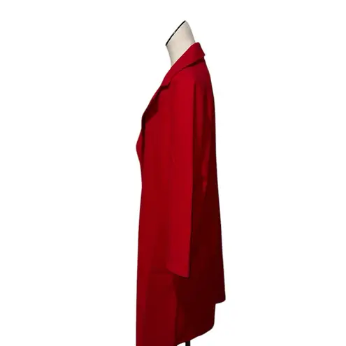 NWT WREN NEW York Bright Red Long Maxi Coat All Season XL