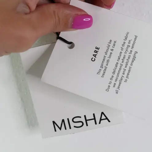 Misha Collection Knotted Twist Bikini Set in Jelly Bean 2