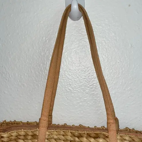 Vtg Butterfly Purse Cornhusk Handbag Bohemian Bag Feminine Y2K Summer Girly