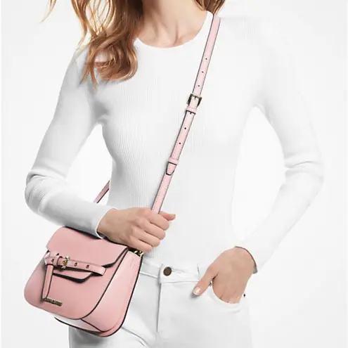 Michael Kors Emilia Small Leather Crossbody Bag