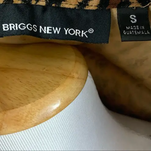 Vintage Briggs New York cheetah/ leopard Shacket Brown