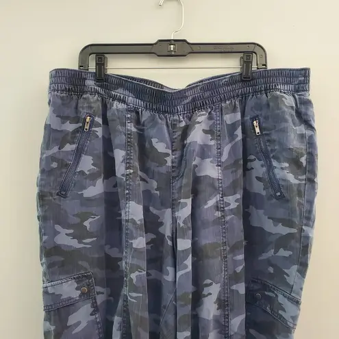 Lane Bryant  Blue Fatigue Jogger Pant Set 18/20