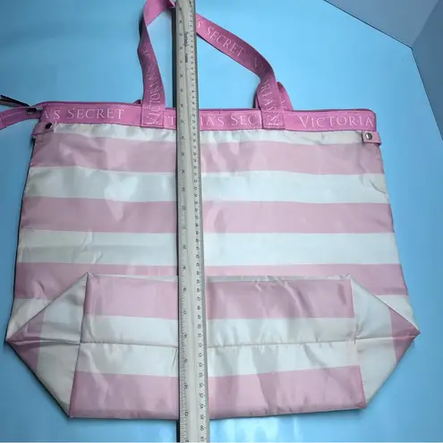 Victoria's Secret  Pink and White Tote Cooler Bag