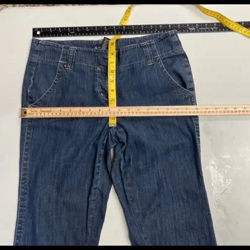 INC, International Concept, Women’s Jeans, Size 8, Blue, flare hem, 28” inseam Blue