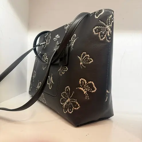 coach Station Tote Bag With Butterfly Print cck87