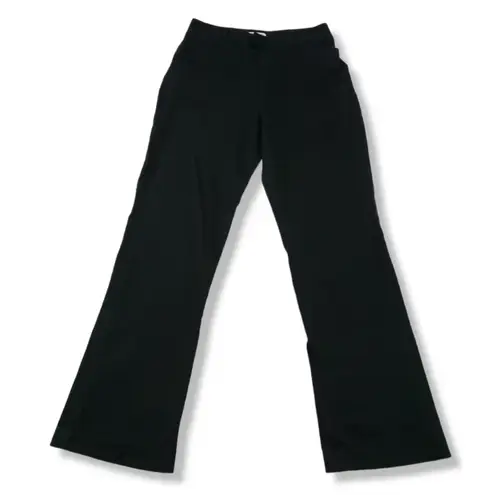 Bill Blass  Jeans Pants Size 8 Stretch Women's Casual Chino Straight Leg Black Faced Fading 