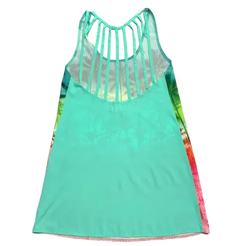 Tropical Palm Print Semi